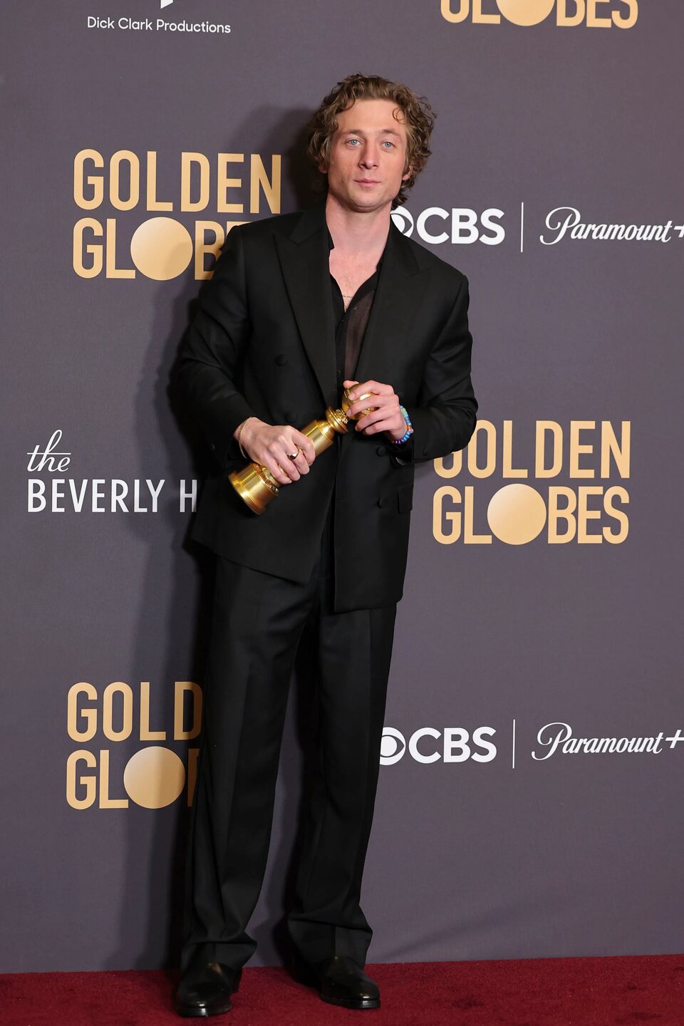 Jeremy Allen White gana el Globo de Oro 2024