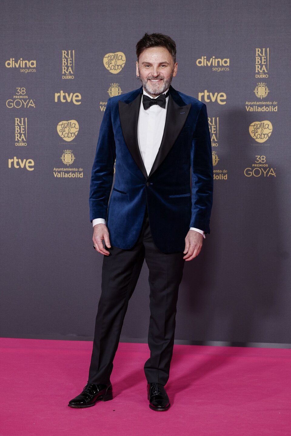 Fernando Tejero llega a la alfombra roja de los Goya 2024