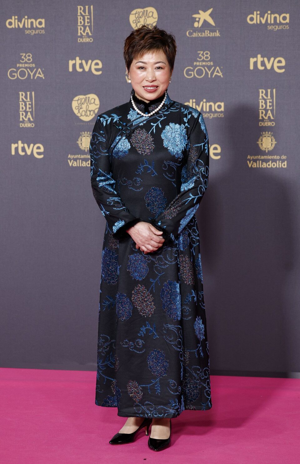 Yehu Ji llega a la alfombra roja de los Goya 2024