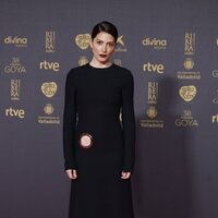 Barbara Lennie llega a la alfombra roja de los Goya 2024