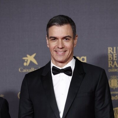 Pedro Sánchez llega a la alfombra de los Goya 2024