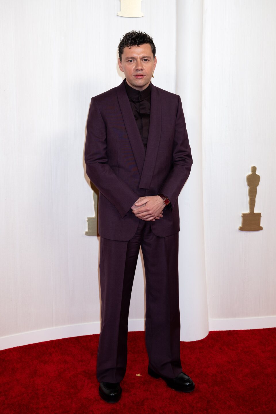 Christian Friedel en la alfombra roja de los Oscar 2024