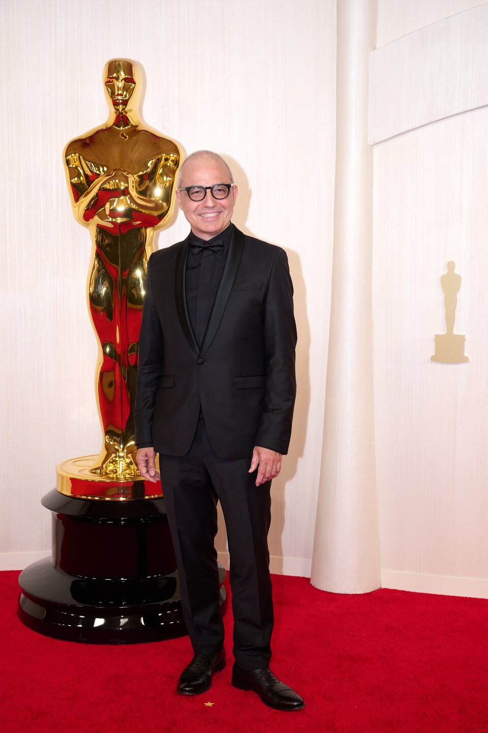 Pablo Berger en la alfombra roja de los Oscar 2024