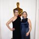 Jodie Foster y Alexandra Hedison en la alfombra roja de los Oscar 2024