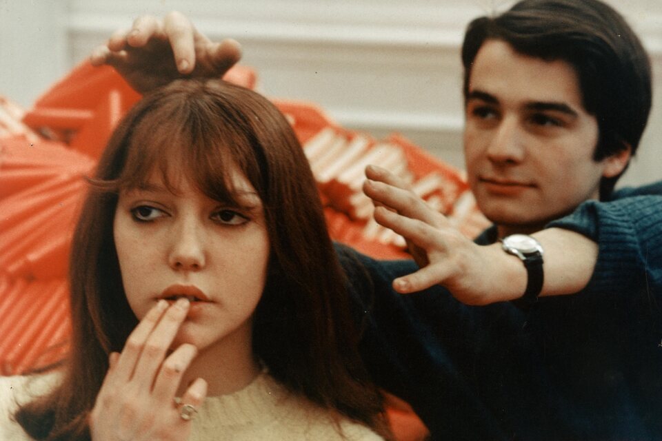 Anne Wiazemsky y Jean-Pierre Léaud en 'La chinoise'