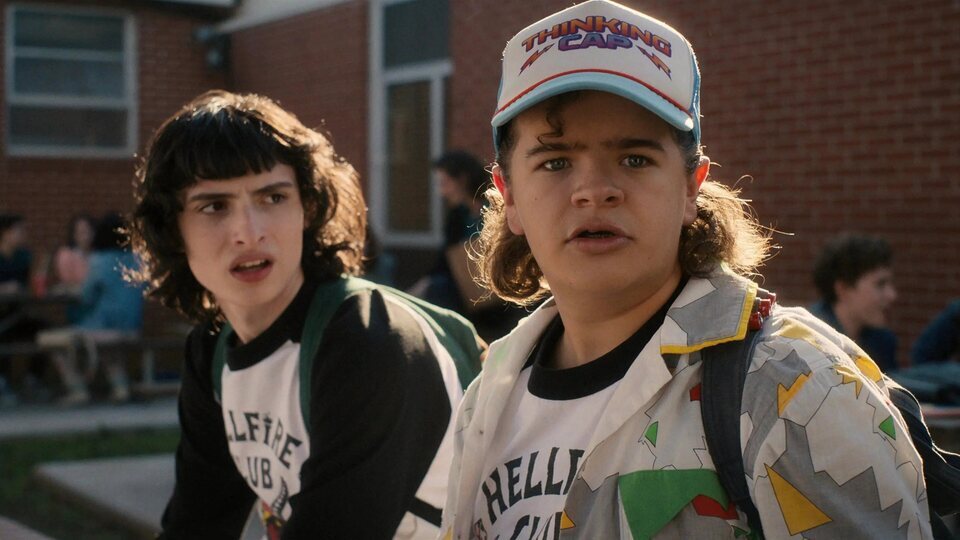 Finn y Dustin en la temporada 5 de 'Stranger Things'