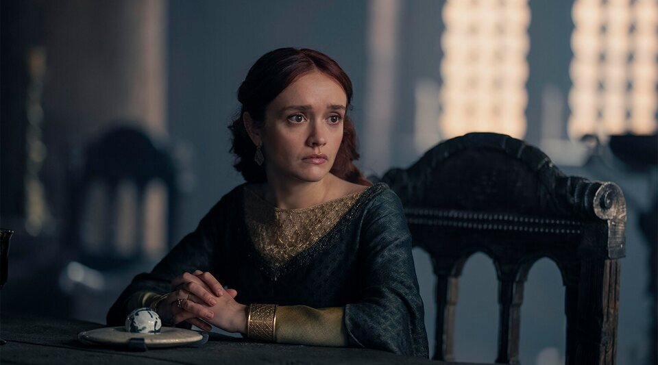 Olivia Cooke es Alicent en 'La Casa del Dragón'