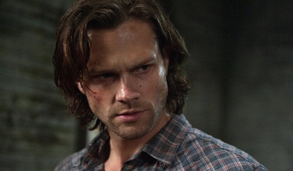 Jared Padalecki como Sam Winchester en 'Sobrenatural'