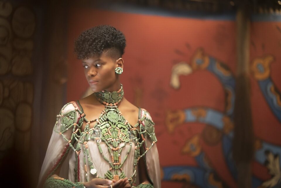 Letitia Wright como Shuri en 'Black Panther: Wakanda Forever'