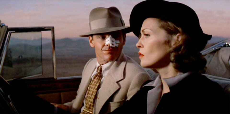 Jack Nicholson y Faye Dunaway en ‘Chinatown’