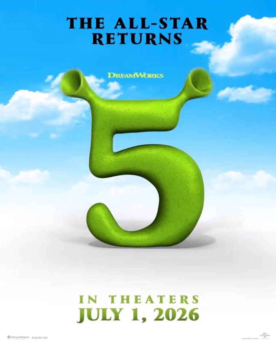 Primer póster de 'Shrek 5'