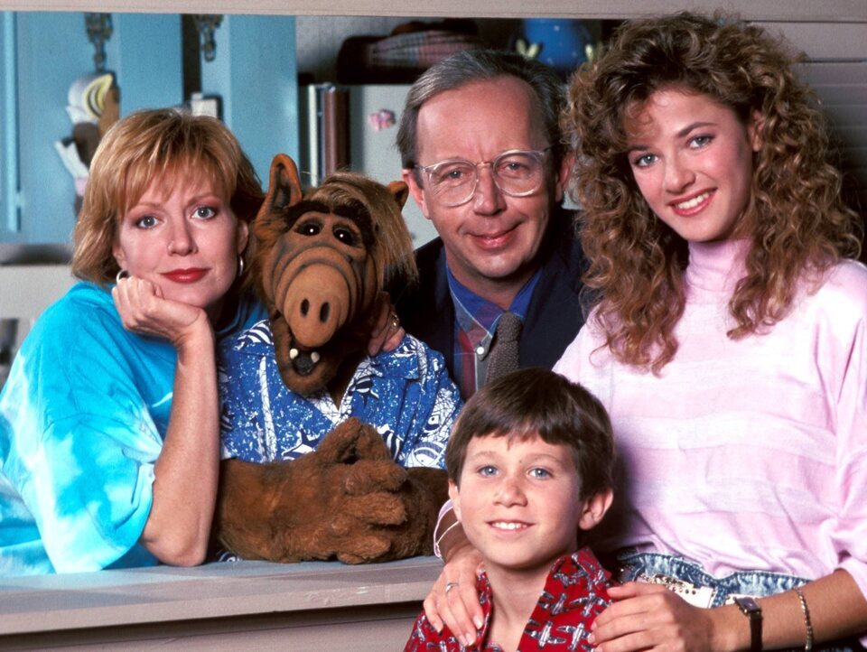 La familia Tunner en la serie 'Alf'