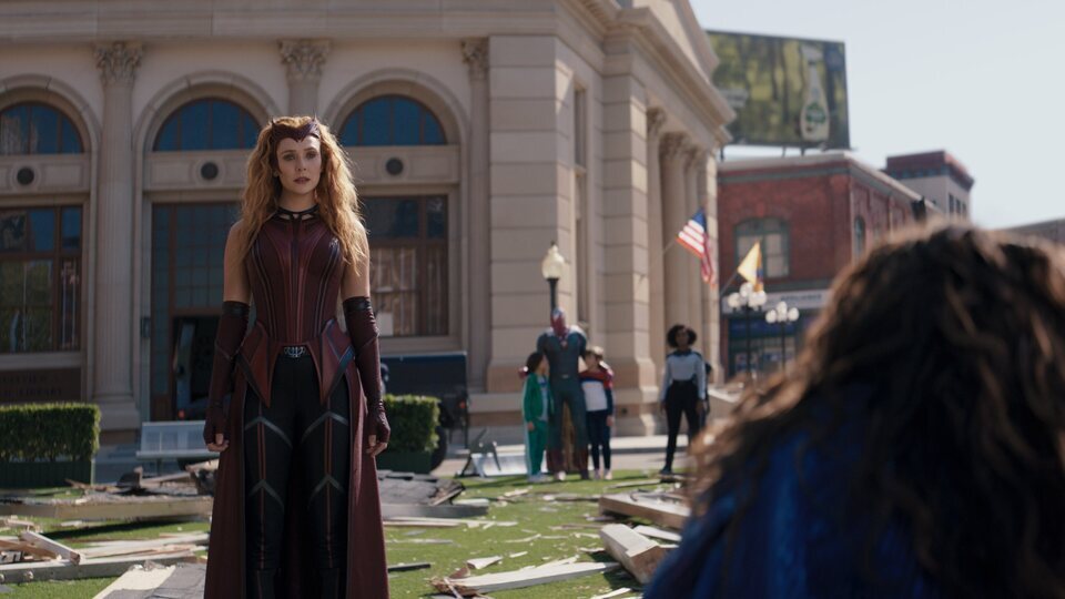 Wanda Maximoff ya como Bruja Escarlata en 'WandaVision'