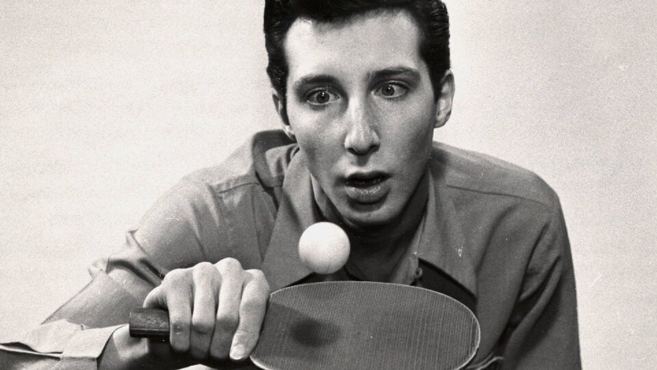 El jugador de ping pong Marty Reisman 