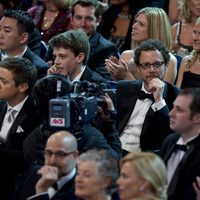 Jeremy Renner y Ethan Coen en la gala de los Oscar