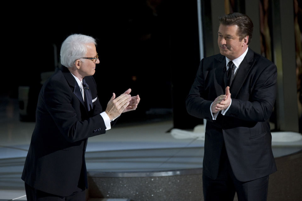 Steve Martin y Alec Baldwin en los Oscar 2010