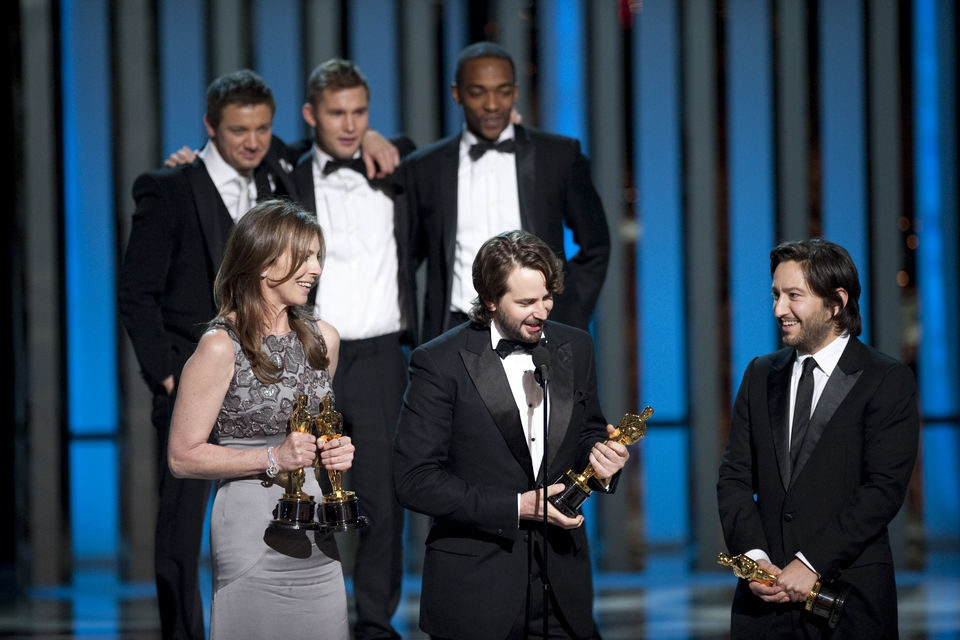 Kathryn Bigelow, Mark Boal y Greg Shapiro 