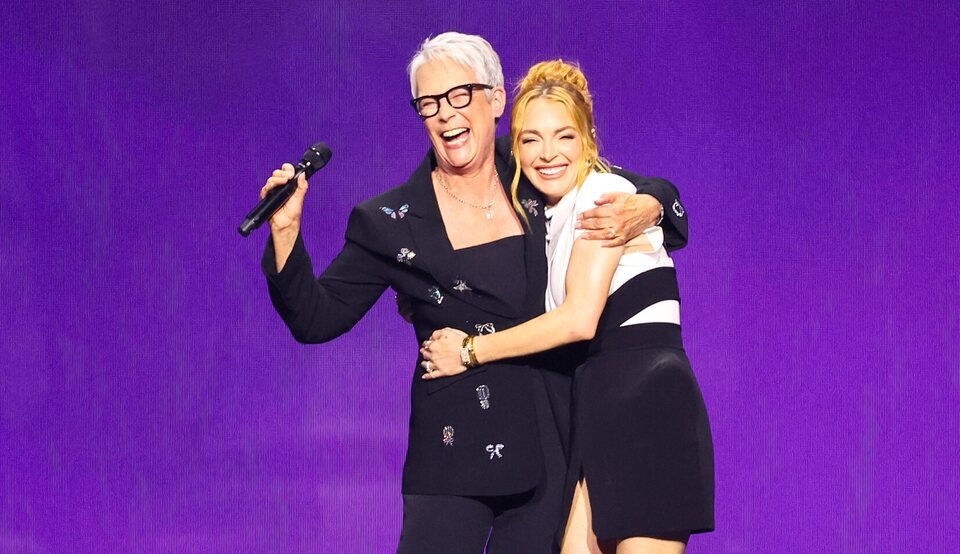 Jamie Lee Curtis y Lindsay Lohan presentan 'Freakier Friday'