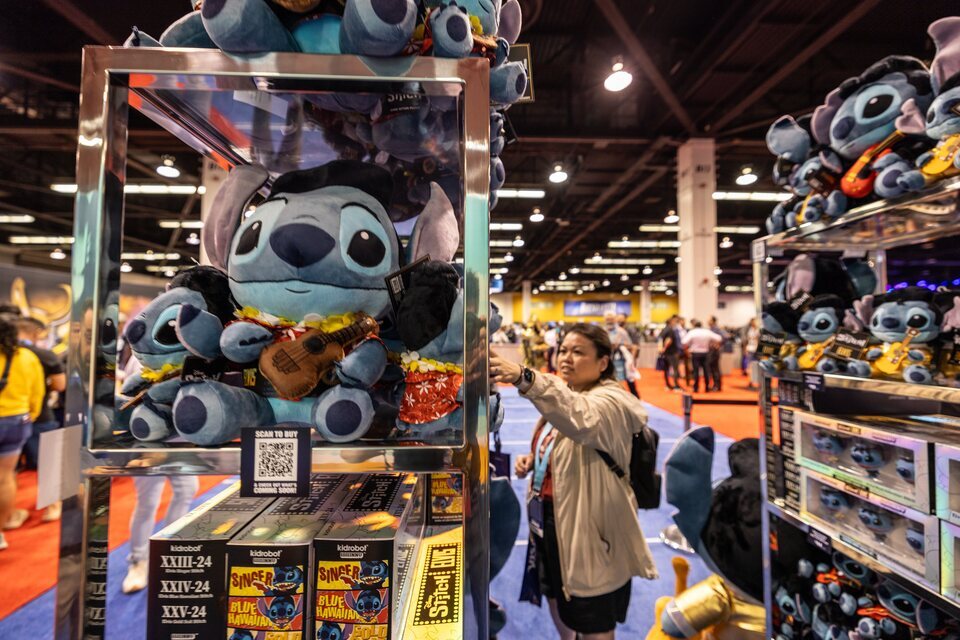 Stitch, omnipresente en el merchandising