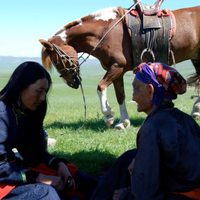 Los dos caballos de Genghis Khan