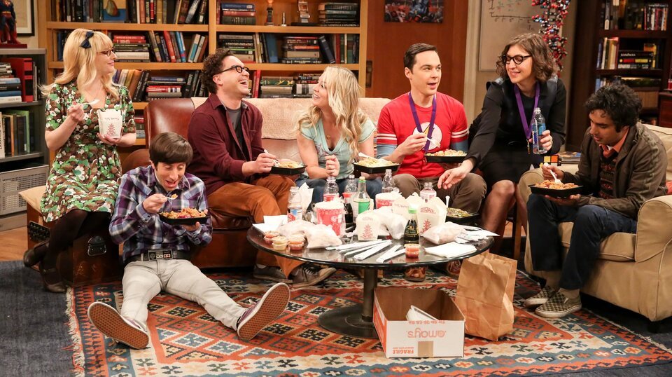 Los protagonistas de 'The Big Bang Theory' se reúnen en el icónico sofá de la serie