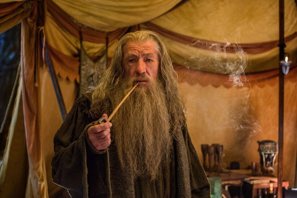 Ian McKellen como Gandalf