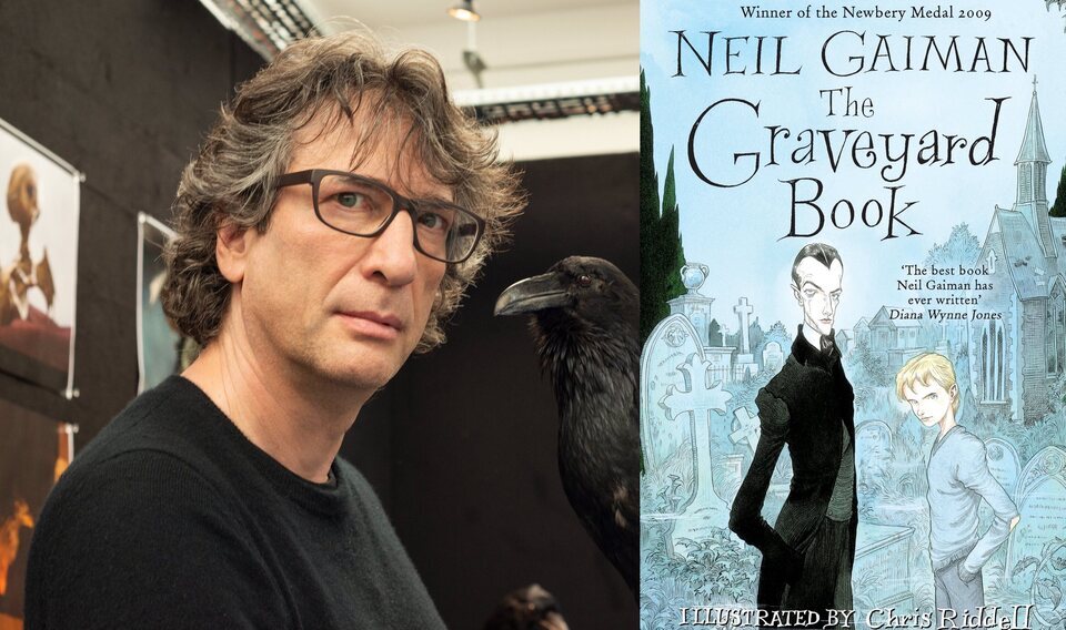 Neil Gaiman publicó 'El libro del cementerio' en 2008