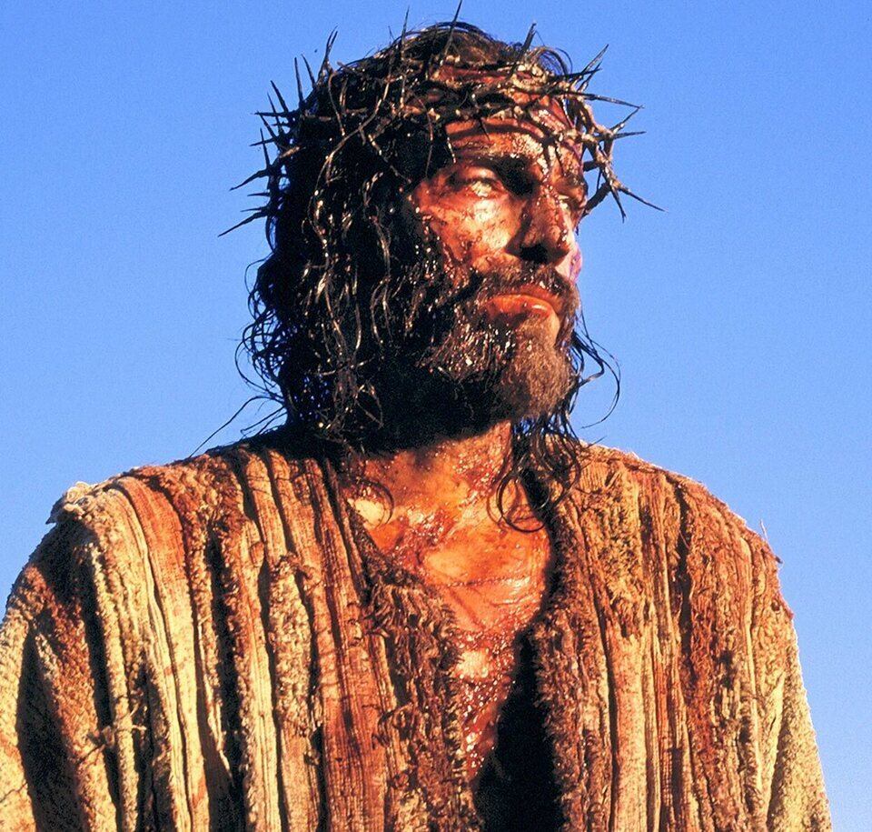 Jim Caviezel en 'La pasión de Cristo'