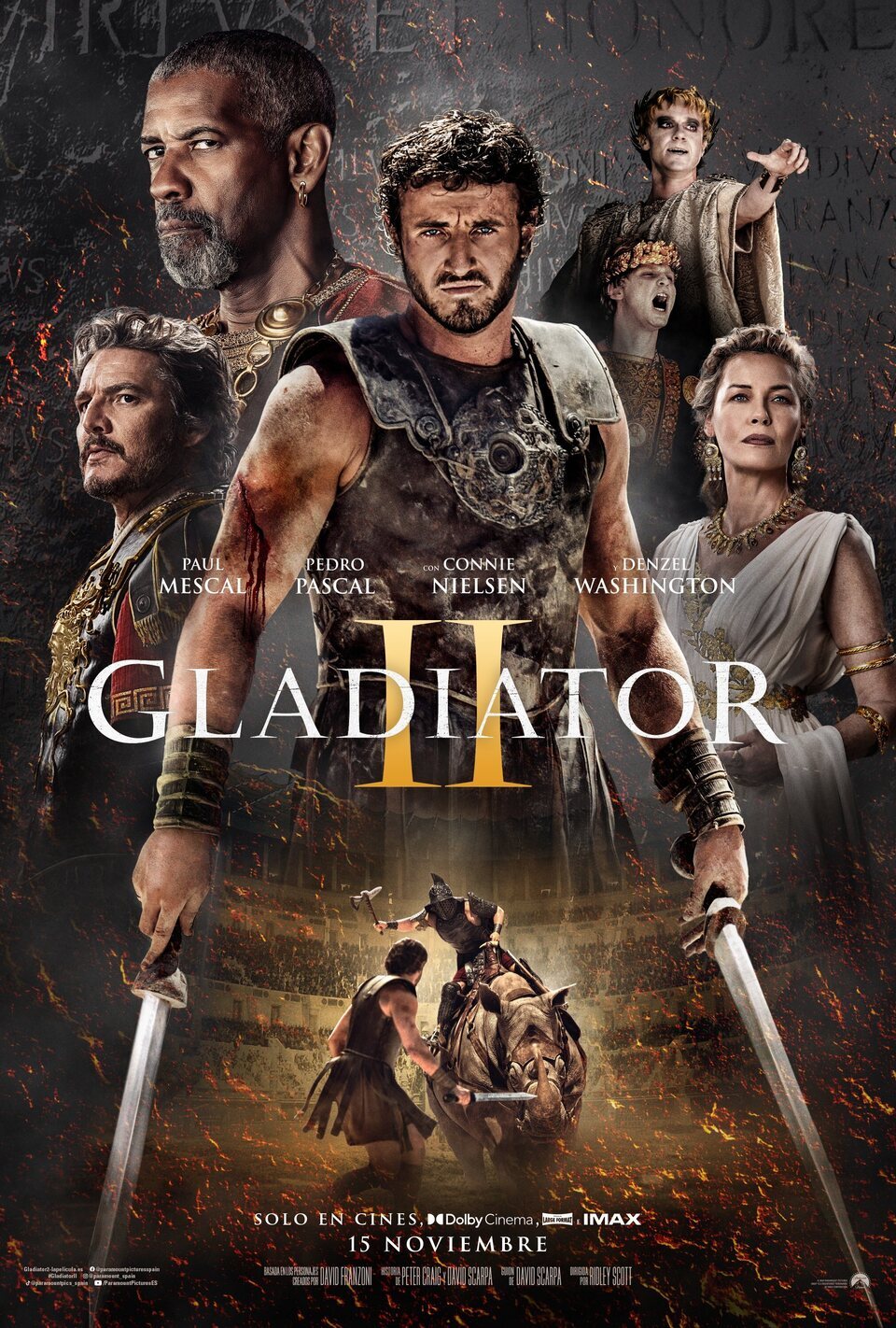 Nuevo póster 'Gladiator II'