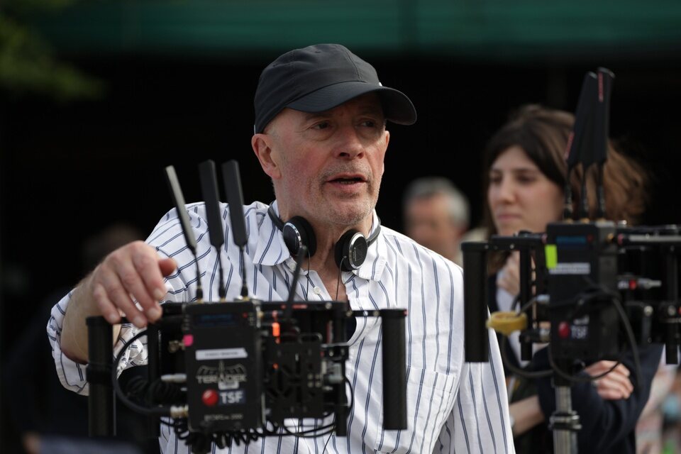 Jacques Audiard filmando 'Emilia Pérez'