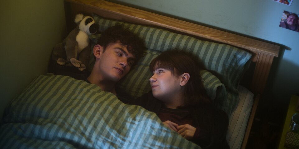 Charlie y Tori en la tercera temporada de 'Heartstopper'