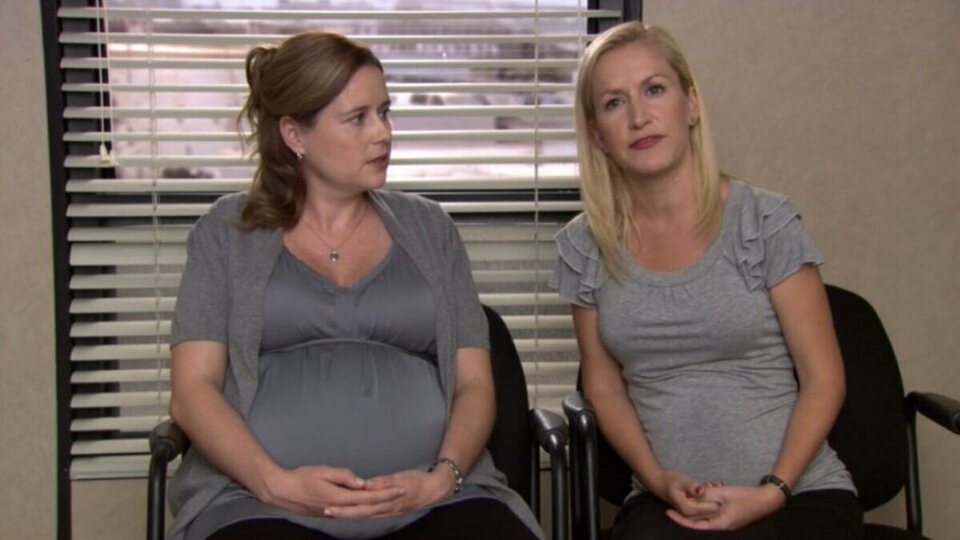 Jenna Fischer y Angela Kinsey en ‘The Office’