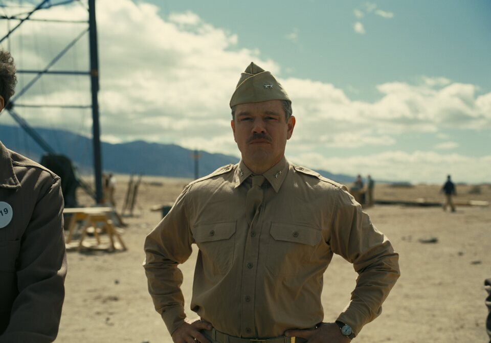 Matt Damon en 'Oppenheimer'