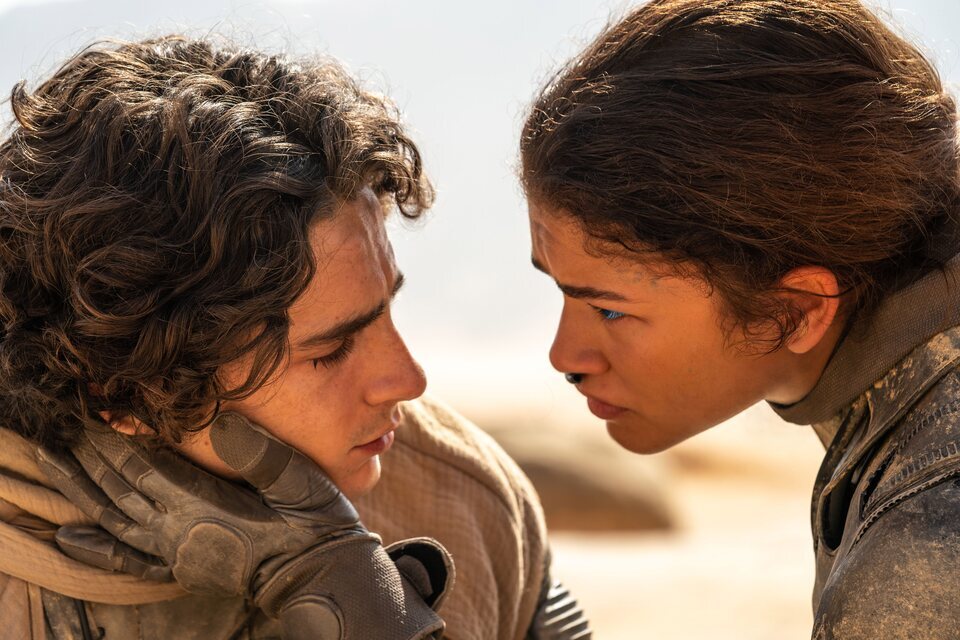 Chalamet junto a Zendaya en la épica 'Dune'