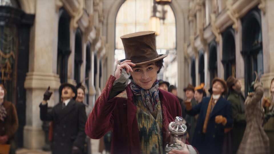 Timothée Chalamet en 'Wonka'