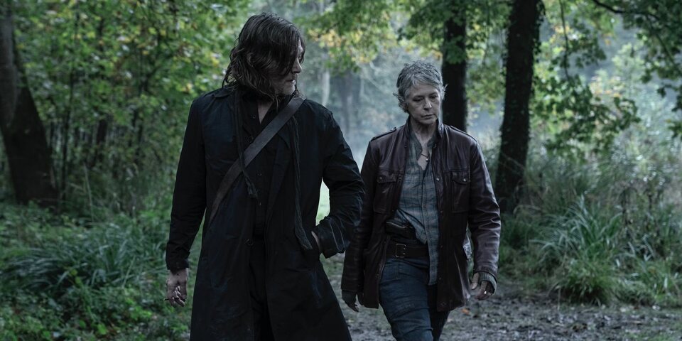 Daryl y Carol en la segunda temporada de 'The Walking de Dead: Daryl Dixon'