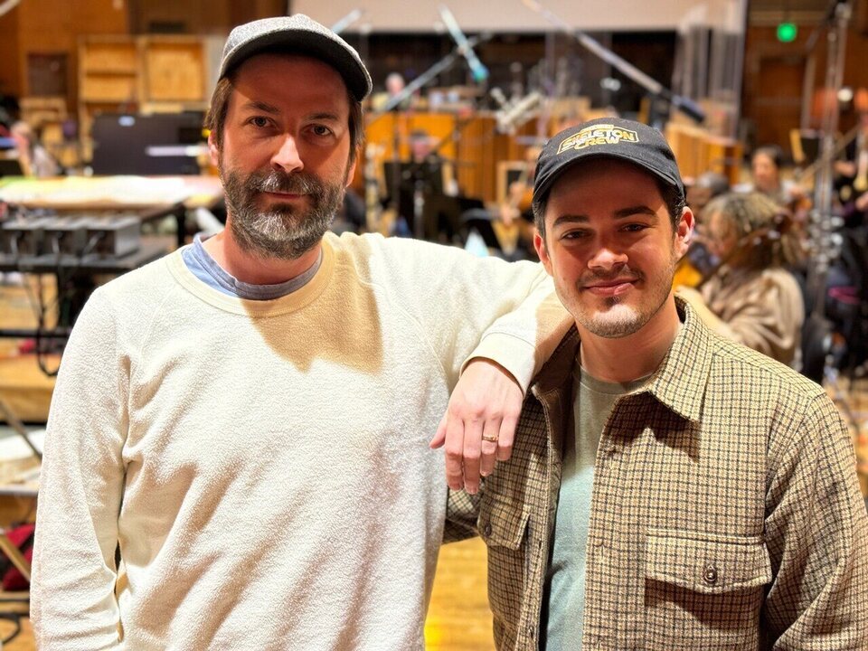 Jon Watts (izquierda) y Mick Giacchino (derecha)