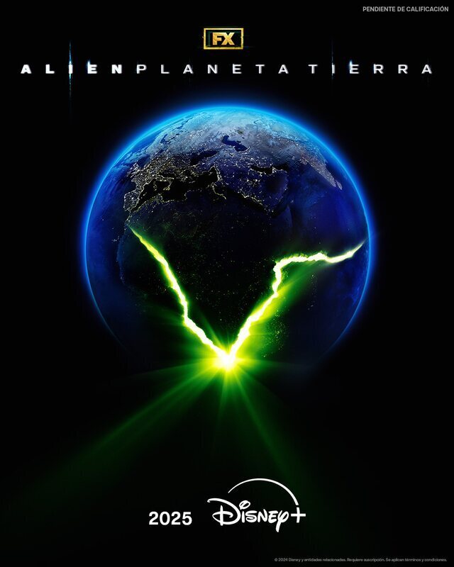 Primer póster oficial de 'Alien: Planeta Tierra'