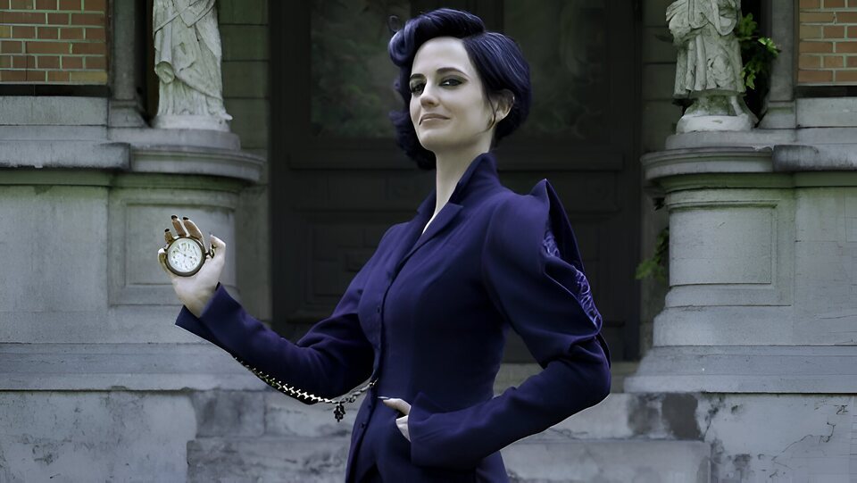 Miss Peregrine (Eva Green) es capaz de controlar el tiempo en 'El hogar de Miss Peregrine para niños peculiares'