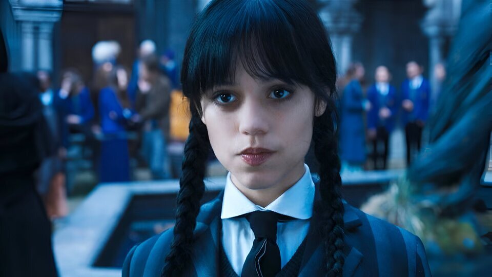 Jenna Ortega en 'Miércoles' (2022)