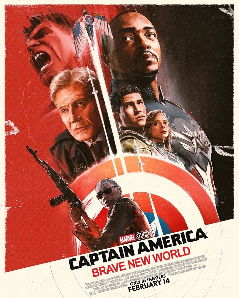 Nuevo cartel de 'Capitán América: Brave New World'