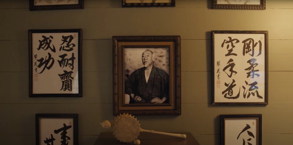 El señor Miyagi, muy presente en 'Karate Kid: Legends'