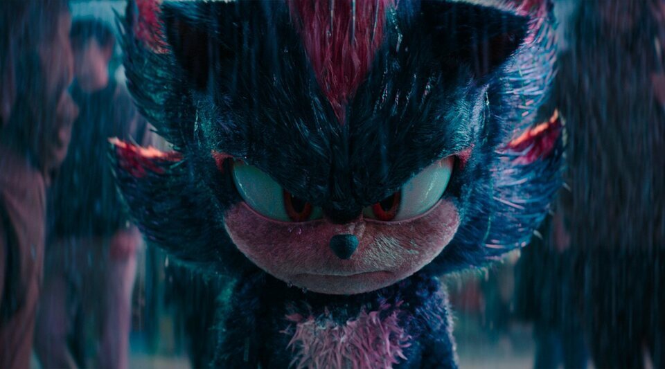 Shadow, interpretado por Keanu Reeves en la versión original, en 'Sonic 3: La película'