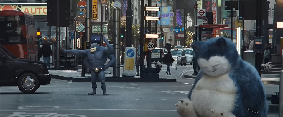 Machamp y Snorlax, miembros de la gran ciudad en 'Detective Pikachu'