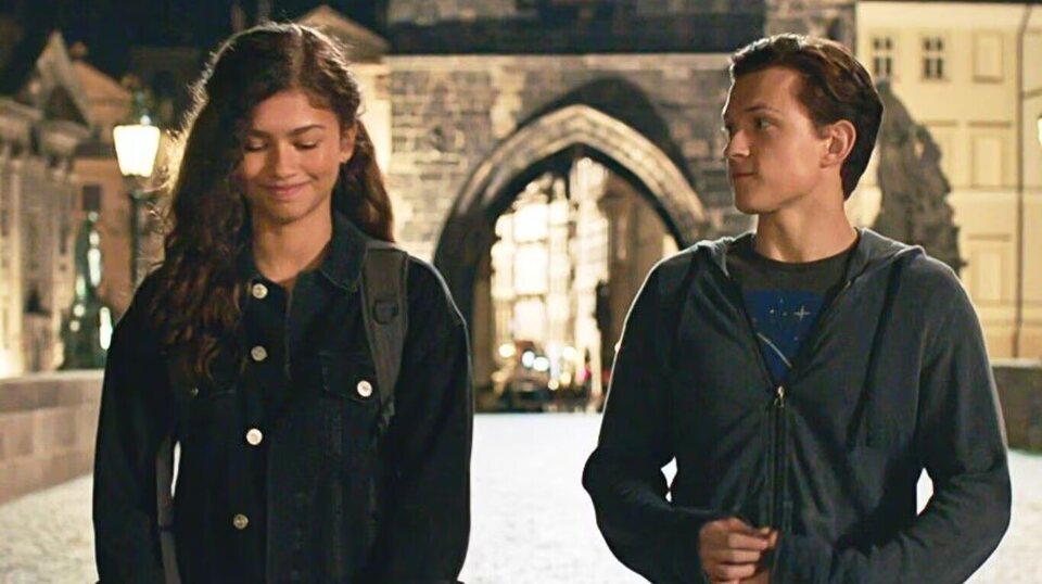 Zendaya y Tom Holland en 'Spider-Man'