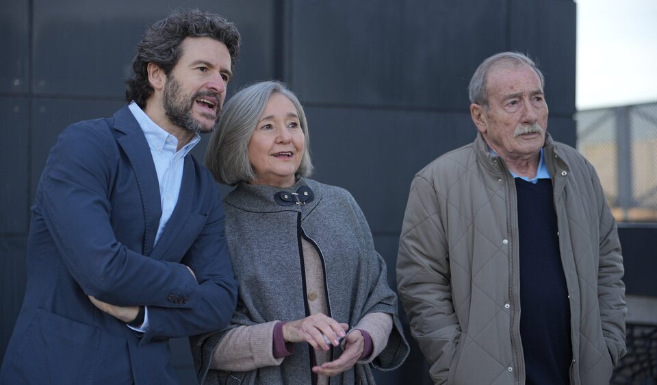 Diego Martín, Ascen López y Manolo Cal en 'Muertos S.L.'