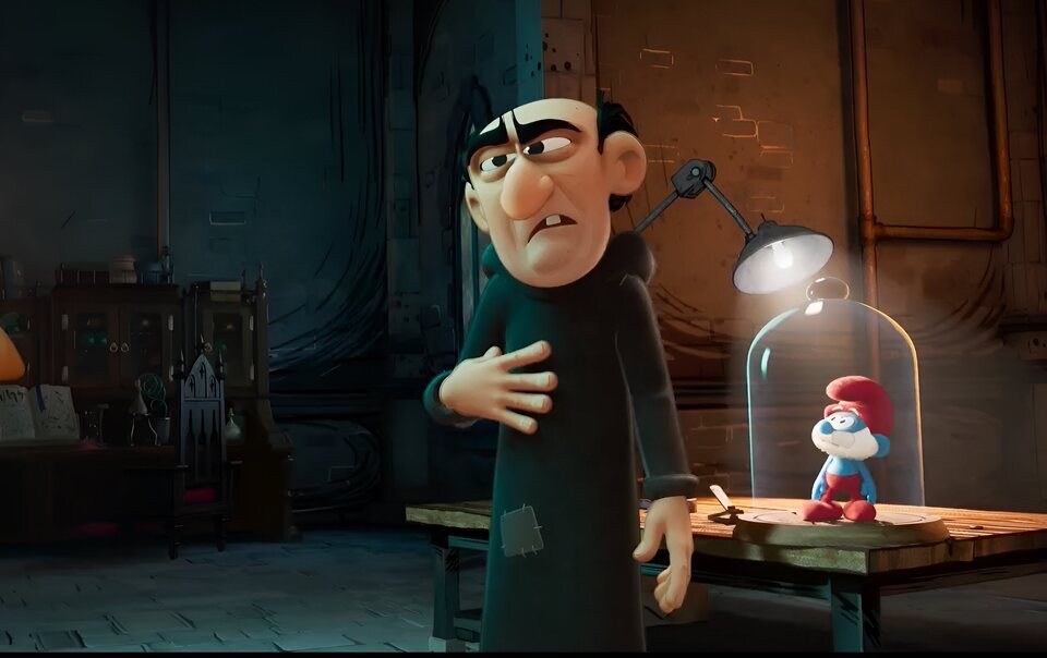 Gargamel (Florentino Pérez) secuestra a Papá Pitufo en el primer tráiler de 'Pitufos'