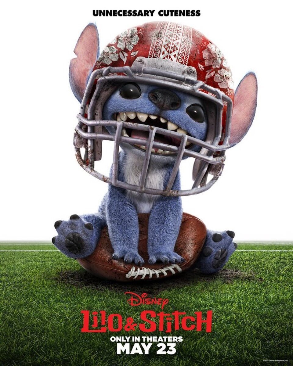 Nuevo póster especial para la Super Bowl de 'Lilo y Stitch'