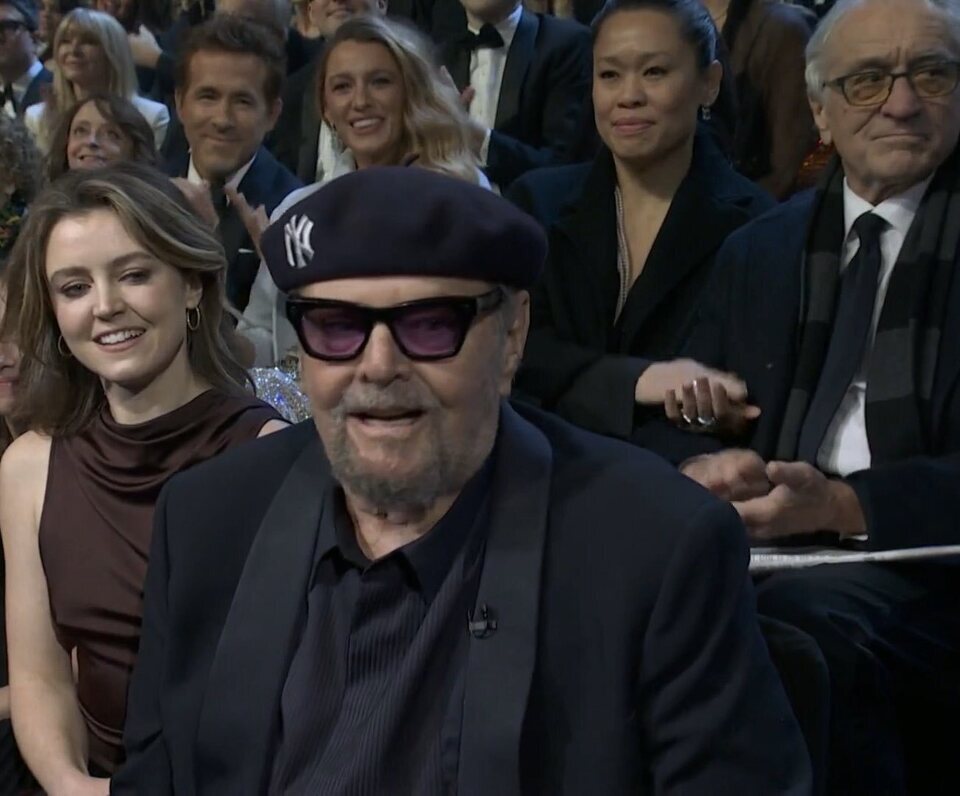 Jack Nicholson reaparece públicamente