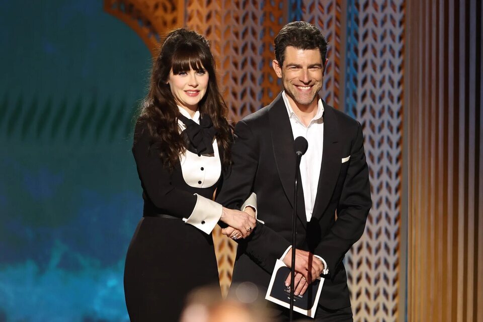 Zooey Deschannel y Max Greenfield